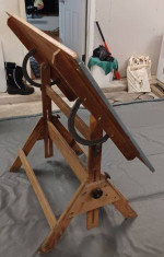 Antique drafting table