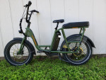 Green Rad Runner e-bike in excellent shape.