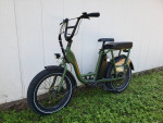 Green Rad Runner e-bike in excellent shape.