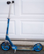 Razor A5 Lux Kick Foldable Scooter - Blue, Large Wheels, Lightweight