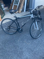 Trek 7100 Bike and Folding Rack