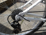 Comfort Hybrid Bike Jeep Campus suspension16 in frame
