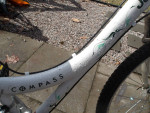 Comfort Hybrid Bike Jeep Campus suspension16 in frame