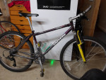 Univega Alpina mountain bike w/ upgrades 15" Rock Shox w