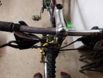 Univega Alpina mountain bike w/ upgrades 15" Rock Shox w