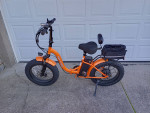 Daymak Max S 500w 48volt low-step folding e-bike w/pedal assist & extras