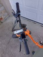 Daymak Max S 500w 48volt low-step folding e-bike w/pedal assist & extras