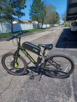 Electric Bike 500w Mongoose 28mph 24 inch wheels price is firm don't ask for low