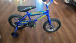 MAGNA KIDS BICYCLE TRAING WHEELS CROCODILE CRUISIN" BOYS BLUE PRE-OWNED