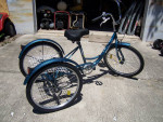 MOON COOL 24" THREE WHEEL BIKE - SINGLE SPEED