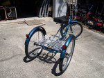 MOON COOL 24" THREE WHEEL BIKE - SINGLE SPEED