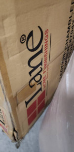 New in box rectangle cocktail table by lane