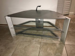 Glass TV Table