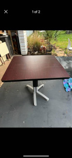 Square table / dining table / restaurant table