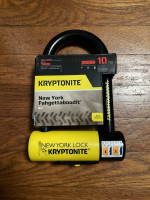 Kryptonite New York Fahgettaboutit Mini Bike U-Lock Heavy Duty Bicycle