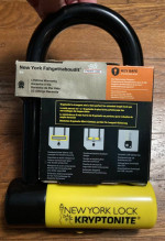 Kryptonite New York Fahgettaboutit Mini Bike U-Lock Heavy Duty Bicycle
