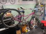 24 inch lavender girls trek mt 220 high quality pristine condition mtb