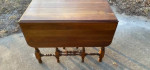 Vintage Solid Wood Drop Leaf Table