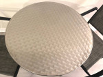 Bistro style patio table & 2 chairs