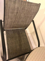 Bistro style patio table & 2 chairs
