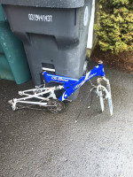 24in bike frame/forks brakes etc