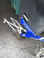 24in bike frame/forks brakes etc