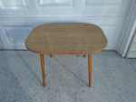 Small Oval Laminate Table