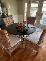 Table and chairs