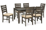 NEW***Rokane Dining Table and 6 Chairs Set