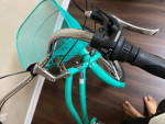[Price Firm] Woman's Commute Bicycle 26" with Basket 7-speed twist shi