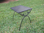 Patio Side Table - Wrought Iron