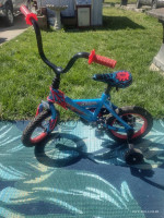 12" Huffy Spiderman Bike Bicycle a