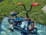 12" Huffy Spiderman Bike Bicycle a