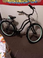 26 INCH  LADIES   SCHWINN  7 SPEED   BEACH CRUISER   READY  TO RIDE