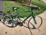 Specialized Sirrus 1.0 green bike