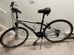 Trek VERVE 2 size 17.5 SL-BK silver and black