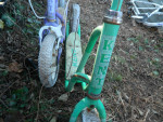 2 vintage Kent scooters with mag wheels