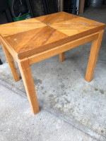 Lane wood wooden table coffee accent dining