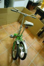Folding bike hardly used