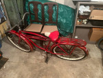 1960 Vintage Schwinn Tornado Deluxe 26” Double Straight Bar Frame Bicycle