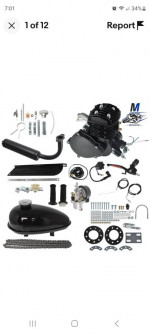 Motorized bike kits