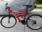 duel suspension bike