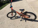20 inch Trek bike kids bicycle black and orange premium