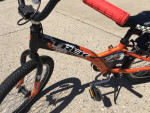 20 inch Trek bike kids bicycle black and orange premium