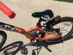 20 inch Trek bike kids bicycle black and orange premium