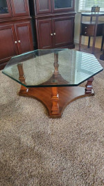 Vintage Glass Table