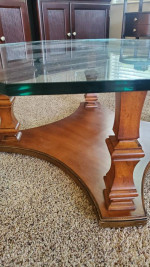 Vintage Glass Table