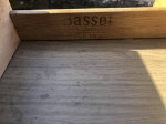 REAL WOOD Bassett End Table with Drawer * Queen Anne Legs