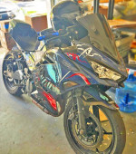 ✅Custom Modded VENOM Kawasaki Ninja 400 with EXCLUSIVE VENOM