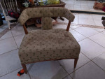 Mid century round table with chairs from fort lauderdale circ 1950’s